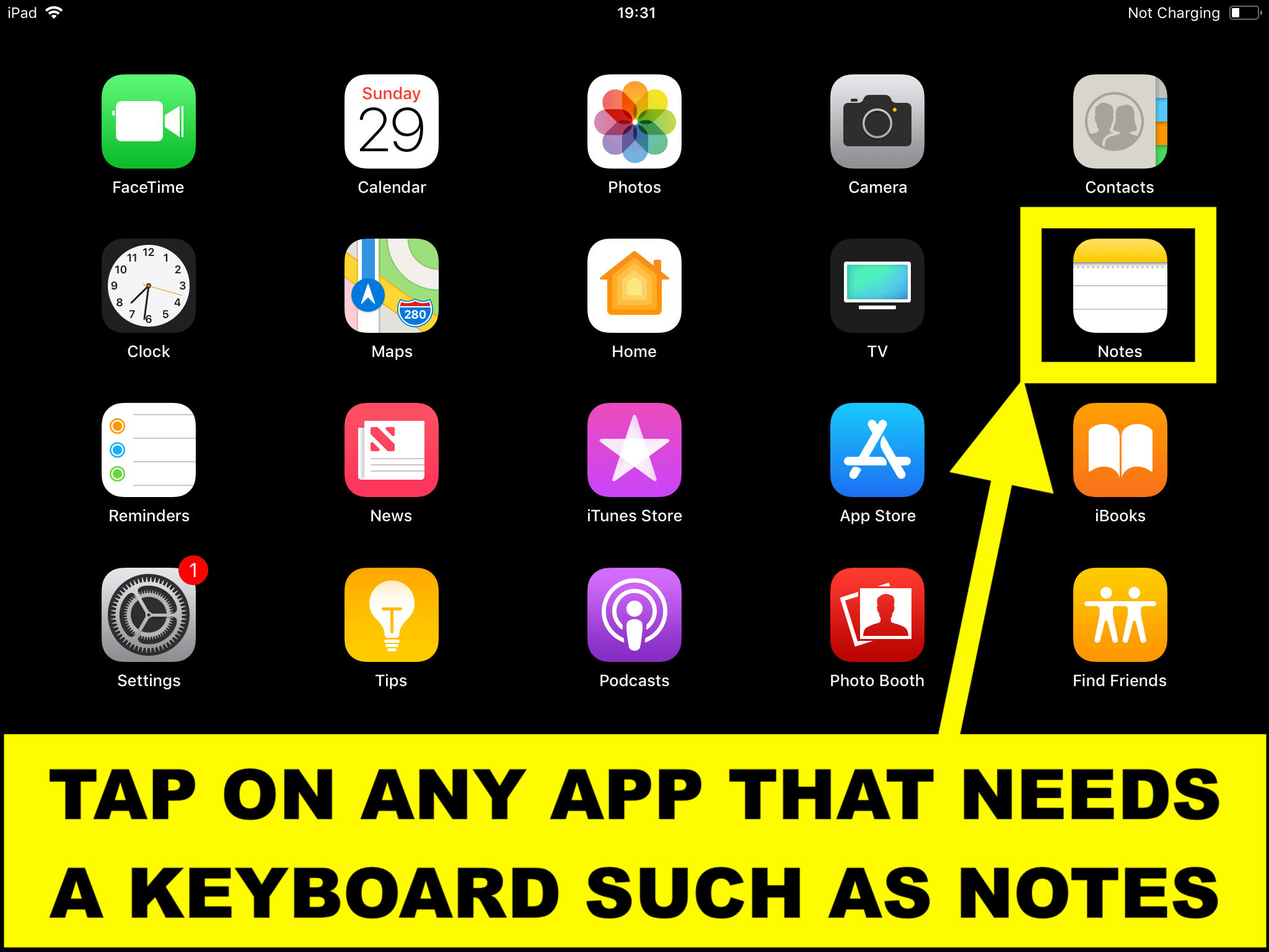 Big Keys App Installation Check.